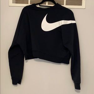 Unique cropped Nike Sweatshirt